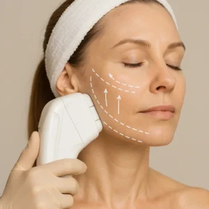 Woman having HI-FU to reduce wrinkles call LA LIPO Wokingham Now!
