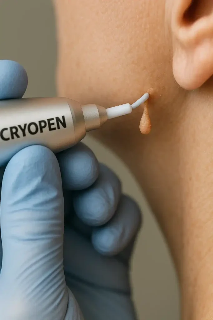 Cryopen for skin tags removal Wokingham speak to our team today!