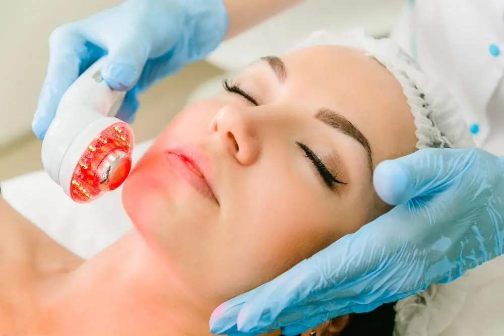woman having non-surgical Morph8 treatment Wokingham